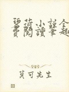 碧荷小说全文免费阅读笔趣阁