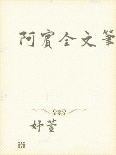 阿宾全文笔趣阁
