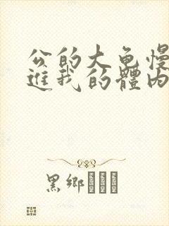 公的大龟慢慢挺进我的体内视频