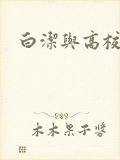 白洁与高校长封面