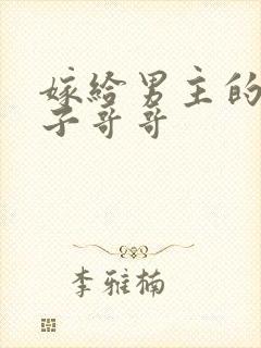 嫁给男主的病秧子哥哥封面