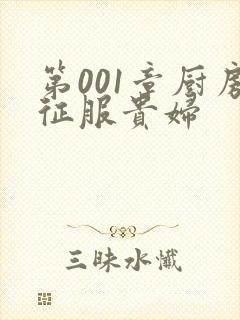 第001章厨房征服贵妇