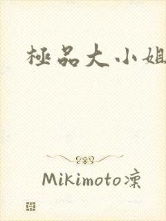 极品大小姐封面