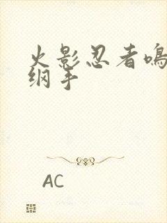 火影忍者鸣人h纲手封面