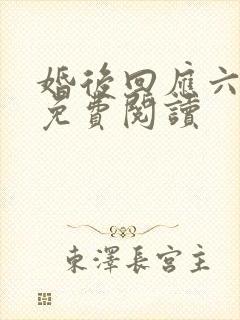 婚后回应六盲星免费阅读