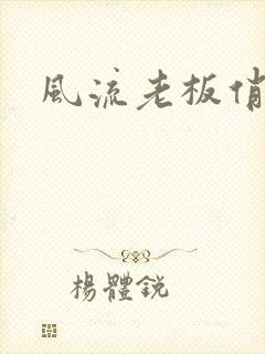 风流老板俏秘书封面