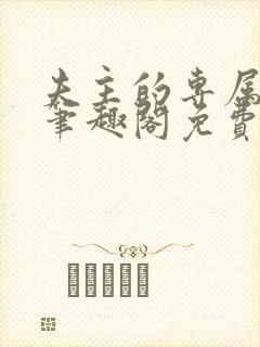 夫主的专属妻奴笔趣阁免费阅读封面