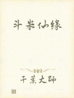 斗米仙缘封面