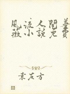 风流人间养父采薇小说免费笔趣阁封面