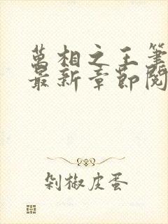 万相之王笔趣阁最新章节阅读