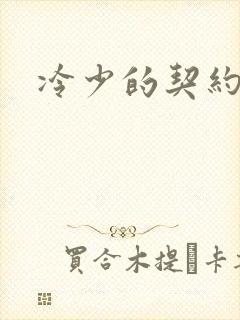 冷少的契约囚奴