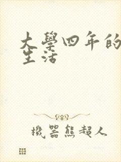 大学四年的贱奴生活封面