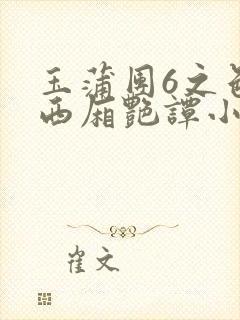 玉蒲团6之色情西厢艳谭小说封面
