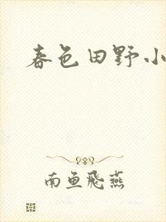 春色田野小说