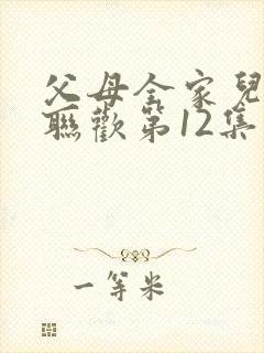 父母全家儿女大联欢第12集