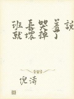 班长哭着说再c就坏掉了封面