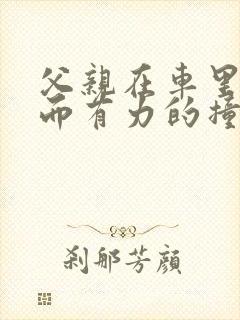 父亲在车里缓慢而有力的撞着