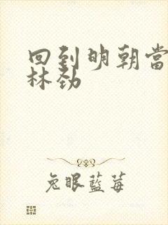 回到明朝当王爷林劲