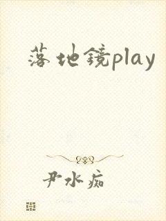 落地镜play