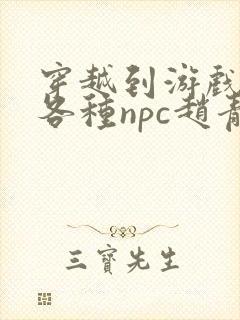 穿越到游戏里和各种npc赵青蔓封面