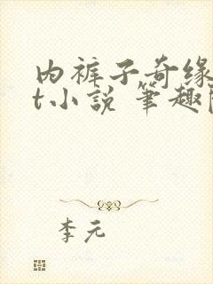 内裤子奇缘txt小说 笔趣阁