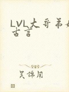 LVL大哥弟媳古言