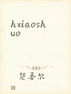 hxiaoshuo封面