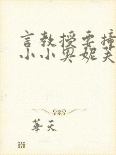 言教授要撞坏了小小奥妮芙原文封面