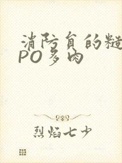 消防员的糙汉文PO多肉