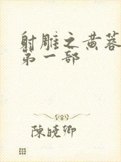 射雕之黄蓉新传第一部