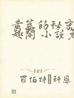 黄蓉的秘密 笔趣阁 小说免费阅读下载