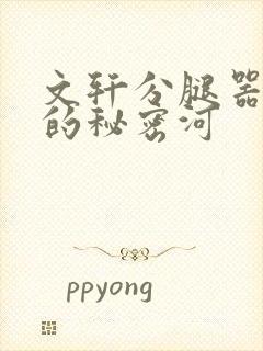 文轩分腿器河马的秘密河