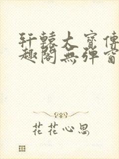 轩辕大宝传奇笔趣阁无弹窗封面