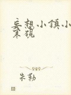 妄想小镇小说墨寒砚封面