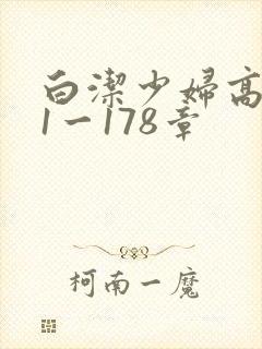 白洁少妇高义第1一178章
