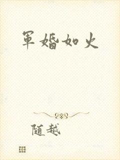 军婚如火封面