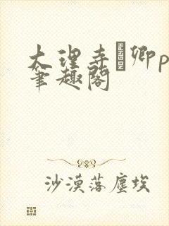 大理寺·卿po笔趣阁封面