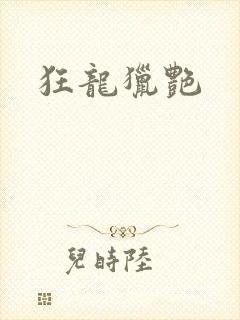 狂龙猎艳封面