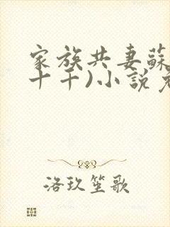 家族共妻苏苏(十千)小说免费