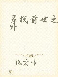 寻找前世之旅番外封面