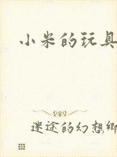 小米的玩具日记封面