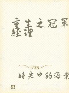 重生之冠军篮球经理封面