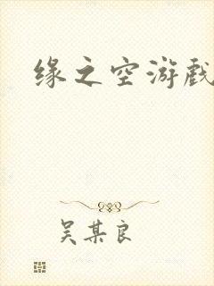 缘之空游戏