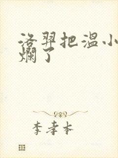 洛羿把温小辉做烂了