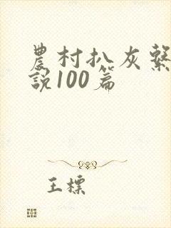 农村扒灰系列小说100篇封面