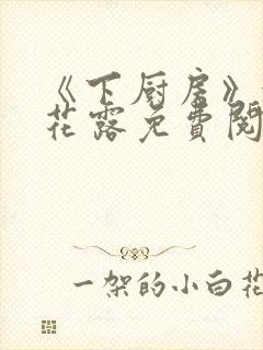 《下厨房》金银花露免费阅读