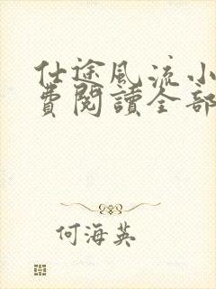 仕途风流小说免费阅读全部章节封面