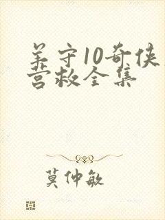 羊守10奇侠大营救全集封面