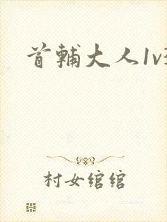 首辅大人1v3封面