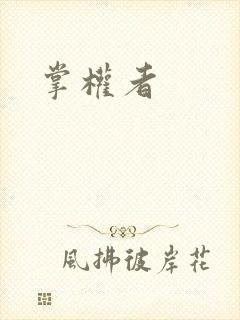掌权者